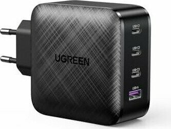 Storemax Ugreen USB C Şarj Cihazı 65 W USB C Güç Kaynağı 4 Port Gan Charger Pd Şarj Cihazı MacBook Pro/air, 14/14 Pro/14 Pro Max/13 Pro/12, iPad Pr...