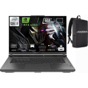 Asus Rog Strix G16 G614JVR-N3096-09 Intel Core I9 14900HX 16GB 2tb SSD RTX4060 Freedos 16" Fhd Taşınabilir
