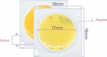 30 Watt Beyaz Cob Led 220 Volt 6500 Kelvin 19x19mm