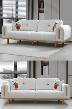 Eymense Boana Class Sırt Mekanizmalı Üçlü Koltuk Kanepe