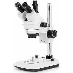 Amscope 7X-45X Çift Aydınlatmalı Stereo Mikroskop (SMDG-2T-6WB)