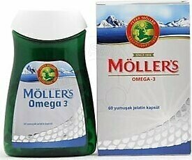 Möllers Omega 3 Balık Yağı 60 Kapsül 2'li
