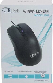Glrtech M04 USB Kablolu 1200 DPI Mouse