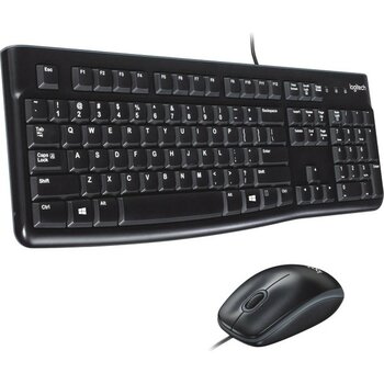 Logitech MK120 Usb Q Siyah Kablolu Klavye + Mouse Set