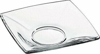 Paşabahçe 54261 Kare 6'lı Çay Tabağı