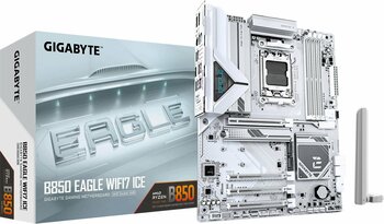 Gigabyte B850 EAGLE WIFI7 ICE AM5 DDR5 8200MHz (OC) ATX Gaming (Oyuncu) Anakart