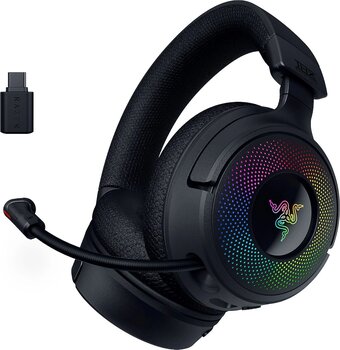 Razer Kraken V4 RZ04-05170100-R3M1 RGB USB Kablolu/Kablosuz Kulak Üstü Oyuncu Kulaklığı