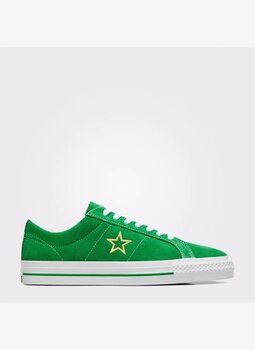 Converse Cons One Star Pro Unisex Yeşil Süet Sneaker 45 15816027