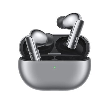 Huawei Freebuds Pro 3, Yüksek Çözünürlüklü Çift Sürücülü Ses Sistemi, Kablosuz Akıllı Aktif Gürültü Önleyici Kulaklık, 31 Saate Kadar Pil Ömrü, İos Ve Android Uyumlu, Silver Frost