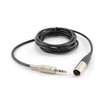 Mini Xlr Erkek 3.5 Mm Stereo Mikrofon Kablosu 50 Cm