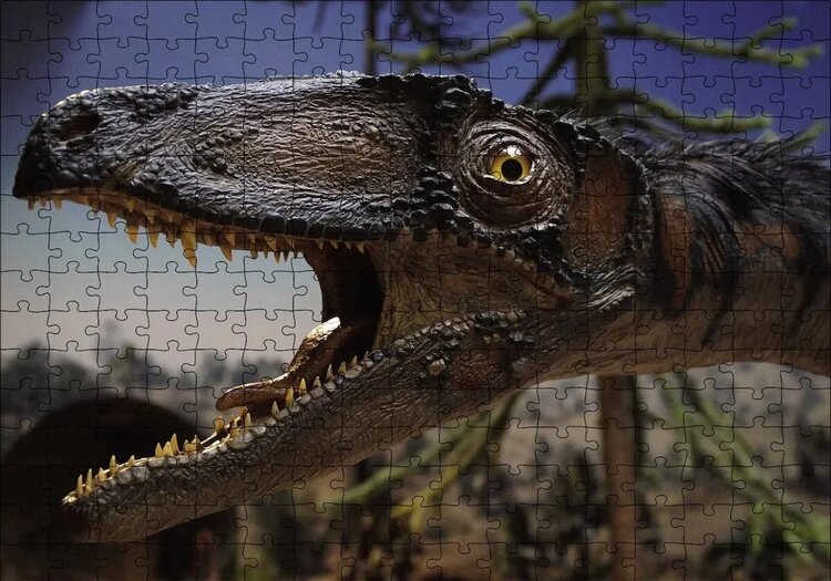 Cakapuzzle Dinazor Kafası 120 Parça Puzzle Yapboz