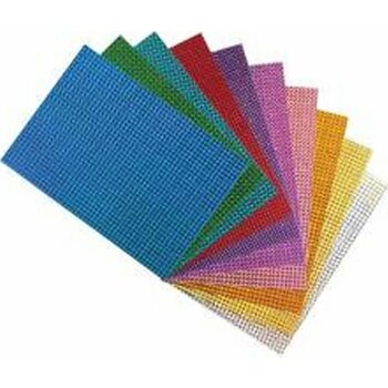 Bafix A4 Metalik Renkli Oluklu Karton 10'lu