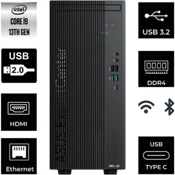 Asus D700ME  Intel Core I9-13900K 32GB 2tb SSD Windows 11 Pro D700ME-5135000410-329