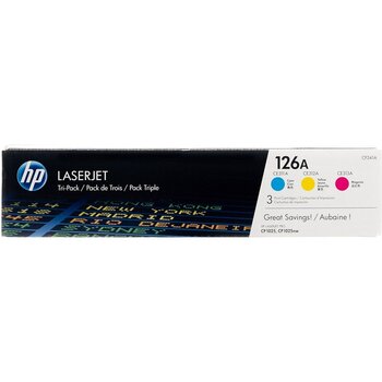 Hp 126a Cf341a Renkli Toner 3'lü Paket