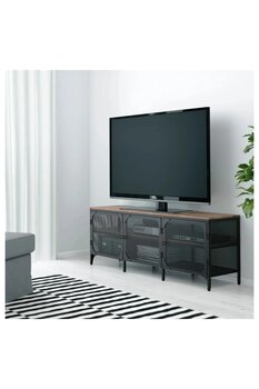 IKEA AKDENİZ SİYAH 150*54 CM TV SEHPASI