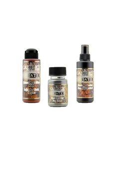 Cadence Boya Cadence Pas Efekt Boyası 3'lü Set(pas Boyası+pas Aktivatör+demir Tozu)