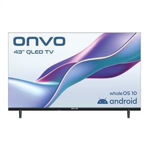 Onvo 43Vq80f2fa 43İnc 109 Cm Fhd Whaleos Android Smart Qled Tv