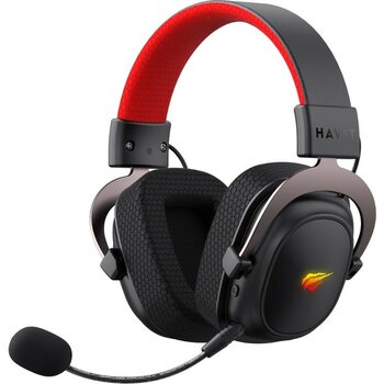 Havit Gamenote H2002BG Kablosuz Gaming Kulaklık, 7.1 Surround Ses, 3 Modlu Bağlantı, Mikrofonlu, Rgb - Siyah - Kırmızı
