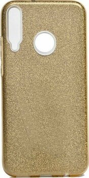 Huawei P40 Lite E Kılıf Iksp Shining Silikon-Gold - Gold