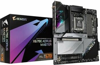 GIGABYTE X670E AORUS MASTER AMD X670 Extended ATX AM5