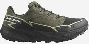 Salomon Thundercross Gore-Tex Olive Night Outdoor Erkek Koşu Ayakkabısı - 46 - Açık Yeşil