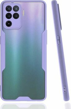 Oppo Reno 5 Lite Kılıf Iktk Parfe Kapak-Mor - Mor
