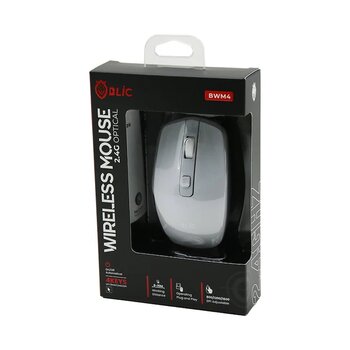 Blic-bwm4 Beyaz Kablosuz Mouse 2.4g 8-10m Distance Wireless - Kablosuz 1600dpı 5496 Diğer Çok Renkli