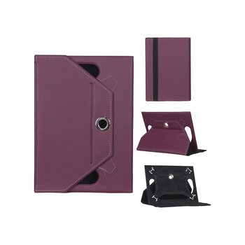 Apple Uyumlu Ipad 4 Universal Standlı Tablet Kılıfı Mor