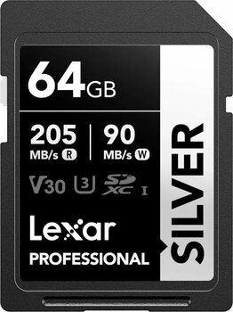 Lexar Silver Plus 64 GB Hafıza Kartı