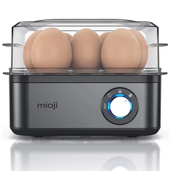Mioji EG8 8 yumurta Siyah Yumurta Pişirme Makinesi