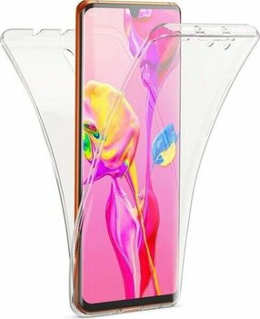 Prolysus Huawei P30 360 Derece Kılıf Full Tam Koruma Ön Arka Şeffaf Kılıf - Saydam