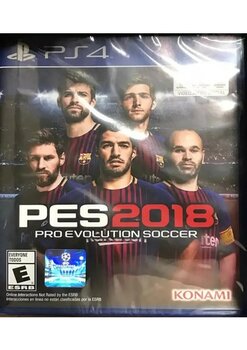 KonamiPes 2018 Pes 18 Pro Evolution Soccer 2018 Ps4 Playstation 4 Oyunu