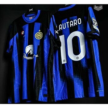 Inter 2023/24 Yeni Sezon Lautaro Martinez Forması - S - Mavi