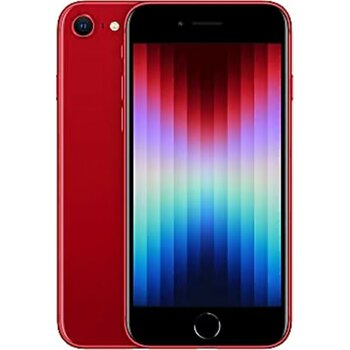 Apple Yenilenmiş IPHONE Se 2022 (3.nesil) 128GB – Kırmızı (12 Ay Garantili) – C Grade - 128 GB - C Grade - İyi