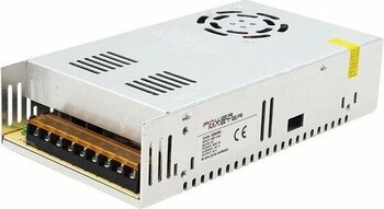 Powermaster 12V 40A 480W Fanlı Metal Kasa Adaptör