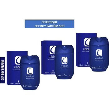 Caldion Orjinal Cep Boy Parfüm Eau For Men 50ML X3 Adet