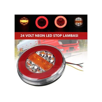 Üni̇versal Led Stop Lambasi Neon Led 24 Volt 43 Ledli̇