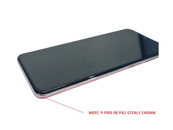 Xiaomi Redmi Note 9 Pro Lcd Ekran Dokunmatik Orijinal (Çitali Beyaz)
