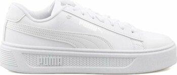 Puma Smash Platform V3 Beyaz Kadın Sneaker Ayakkabı 39075801 Beyaz 39