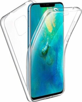Prolysus Huawei Mate 30 Pro Uyumlu 360 Derece Kılıf Full Tam Koruma Ön Arka Şeffaf Kılıf Mate 30 Pro