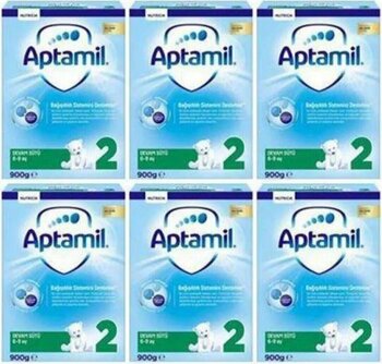 Aptamil 2 Bebek Sütü 900 Gr (6-9ay) 6lı Paket