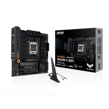 Asus Tug Gaming B650M-E WIFI AMD B650 Soket AM5 DDR5 6400 Mhz AURA RGB mATX Anakart