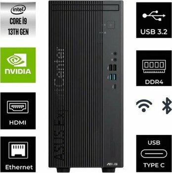 Asus D700ME Intel Core I9-13900K 8 GB RAM 512 GB SSD Quadro T400 4 GB Freedos D700ME-5135000410-271 Masaüstü Bilgisayar