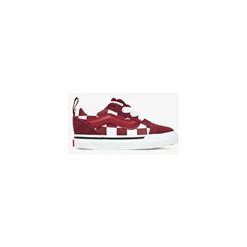 Vans Knu Skool Elastic Lace Bebek Bordo Sneaker - 24