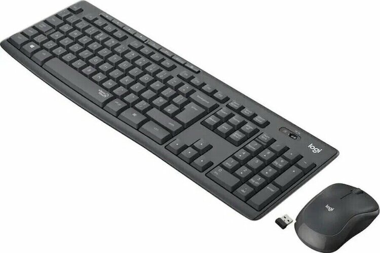 Logitech MK295 Siyah Kablosuz Klavye Mouse Set