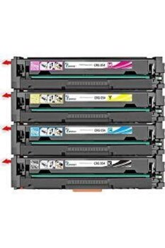 Canon I-sensys Mf645cx Crg054 Cmyk 4 Renk Muadil Toner Seti