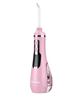 Waterpulse Wp-V500-P Water Flosser Taşınabilir, Şarjlı, Masajlı, Diş/Protez Bakım Ve Ağız Duşu-Pembe