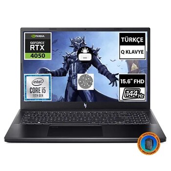 Acer Nitro V 15 Anv15-51-54uy Nh.qnbey.001a4 i5-13420H 15.6" 16 GB RAM 1 TB SSD Rtx4050 FHD FreeDOS Gaming Laptop-CNT005 Çanta