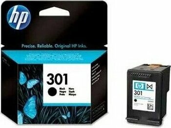 HP 301-Ch562E Siyah yaklaşık 150 sayfa HP yazıcıları Mürekkep Kartuşu