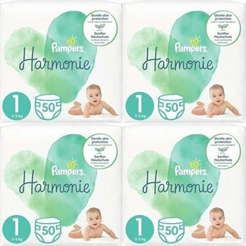 Prima Pampers Harmonie Bebek Bezi Beden:1 (2-5Kg) Yeni Doğan 200 Adet Avantaj Ultra Fırsat Pk